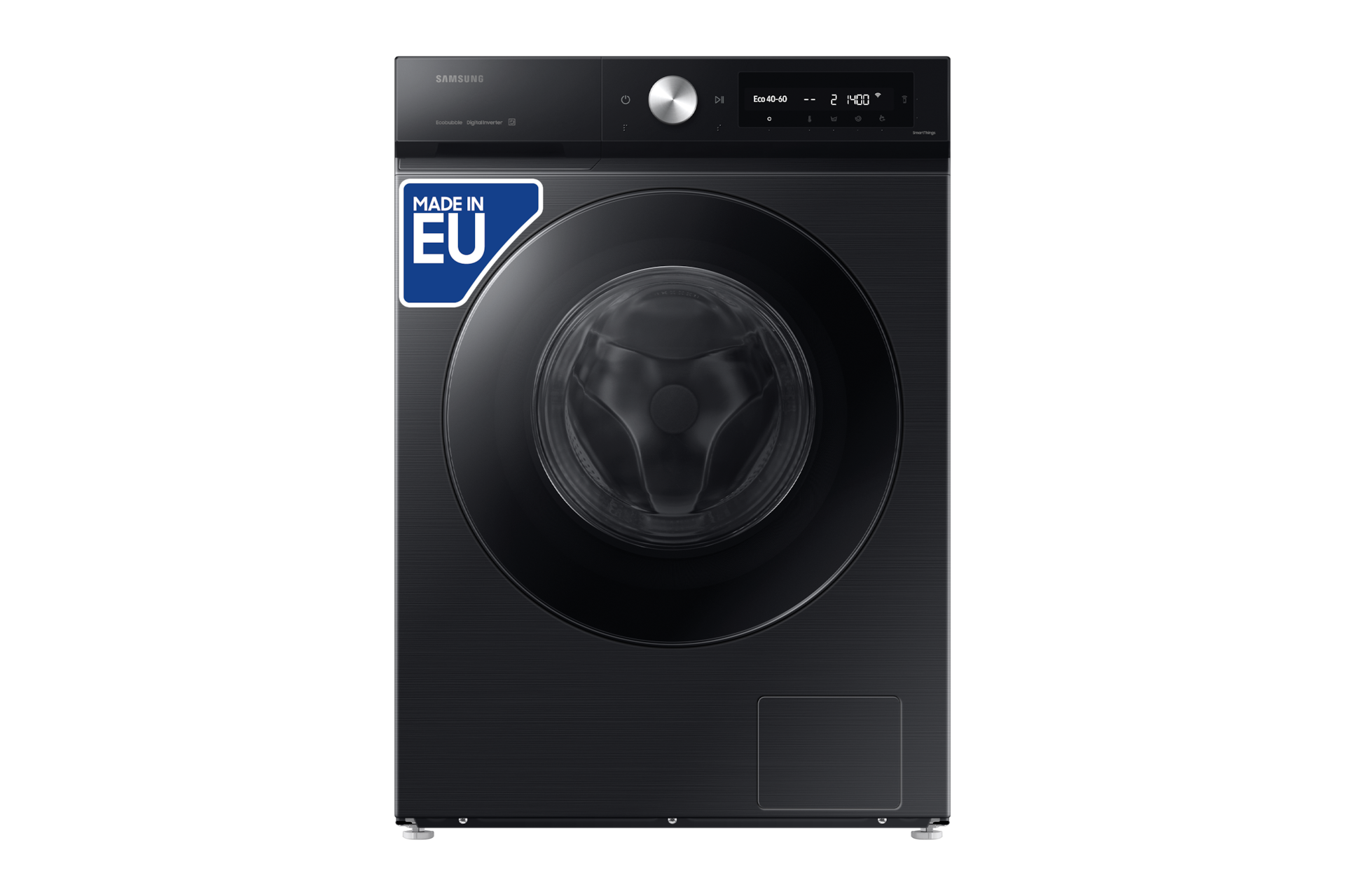 Lavatrice Samsung Bespoke AI™ Ecodosatore 9Kg WW90DB7U94GBU3, Black