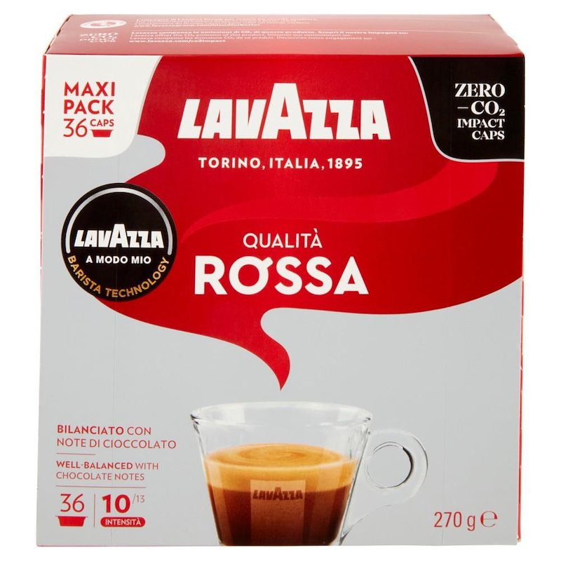 Lavazza - A Modo Mio - Qualità Rossa 36 Caps