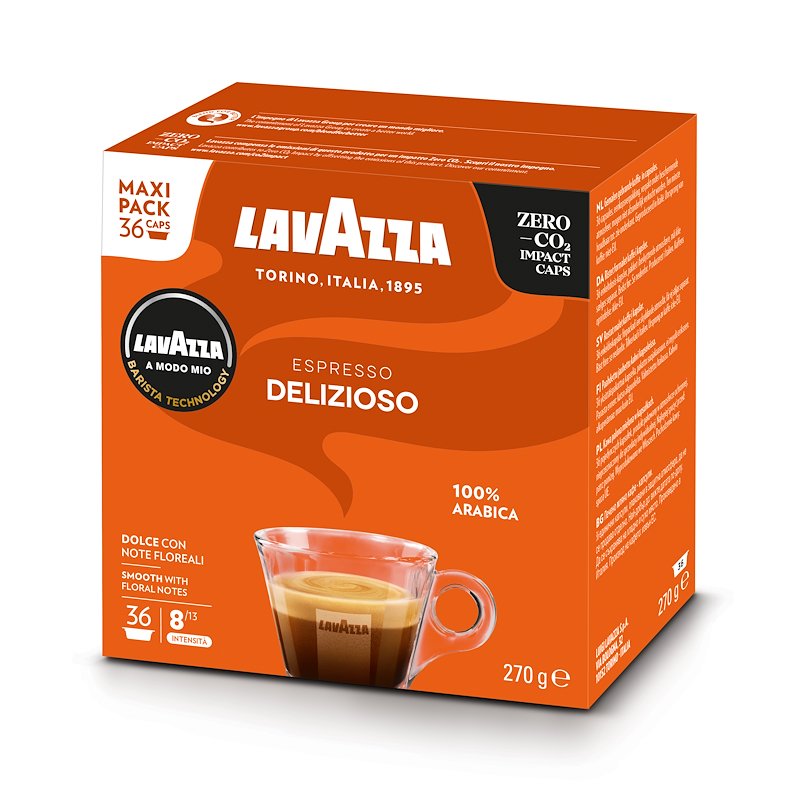 LAVAZZA Caffè in capsule DELIZIOSO 36CAPS, Lavazza A modo mio, 0,12 kg