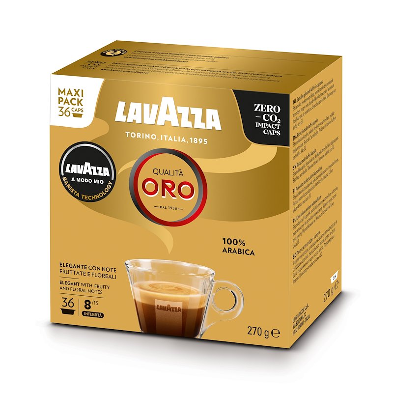 LAVAZZA Caffè in capsule QUALITA' ORO 36 CAPS, Lavazza A modo mio, 0,27 kg