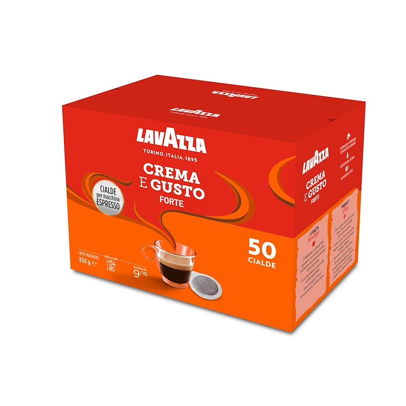 LAVAZZA Caffè in cialde E.S.E CIALDE C&G FORTE T50 , ESE 44mm, 0,35 kg