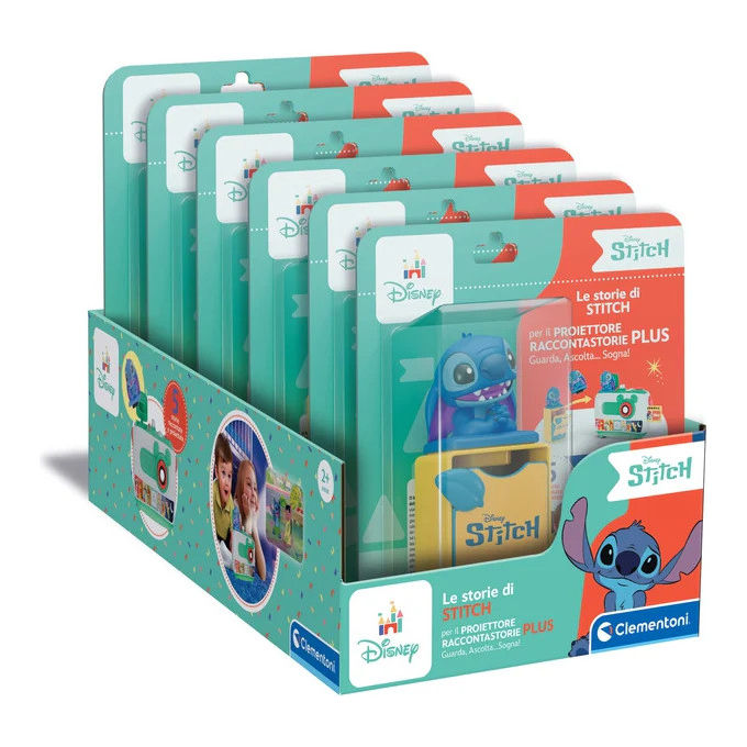 Le storie di Stitch Card per proiettore racconta storie Plus DISNEY BABY 17584