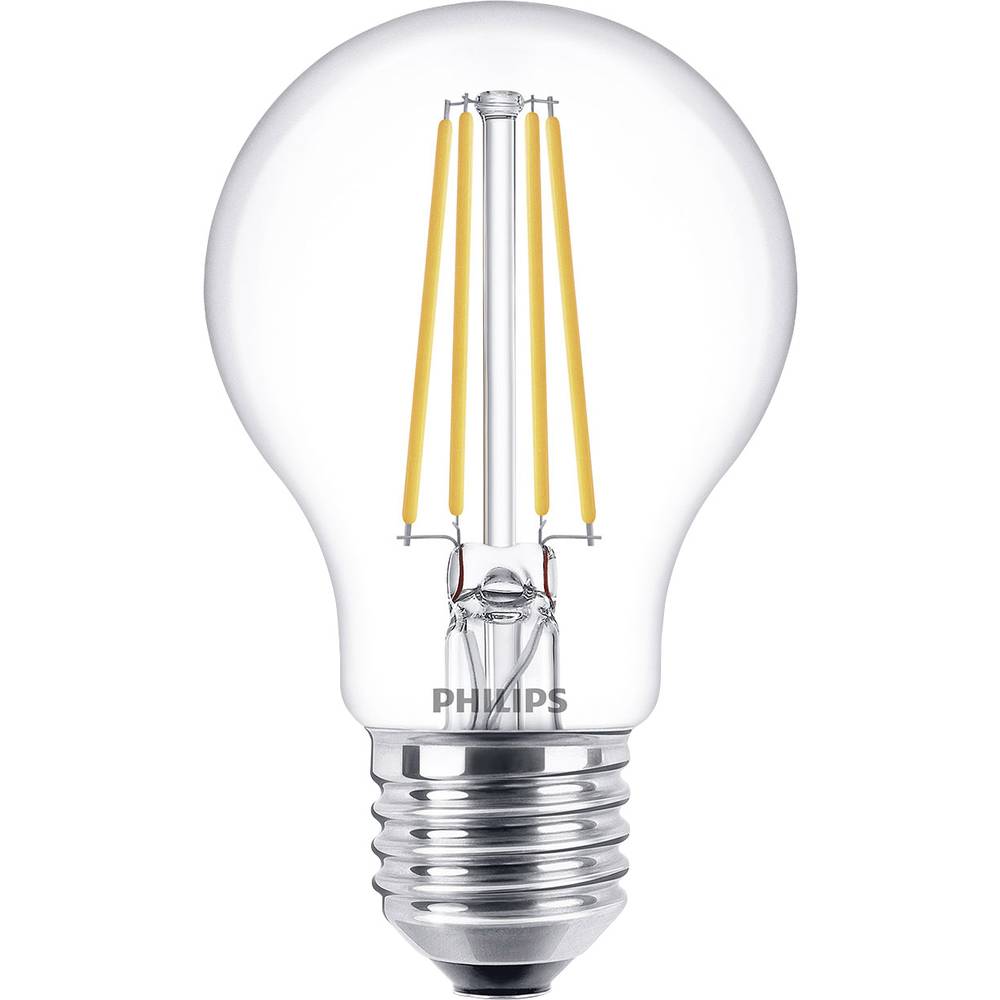 Led Classic, 60w, A60 E27, Cw, Cl Nd 1bc/6 [classe Di Efficienza Energetica A++] - Philips