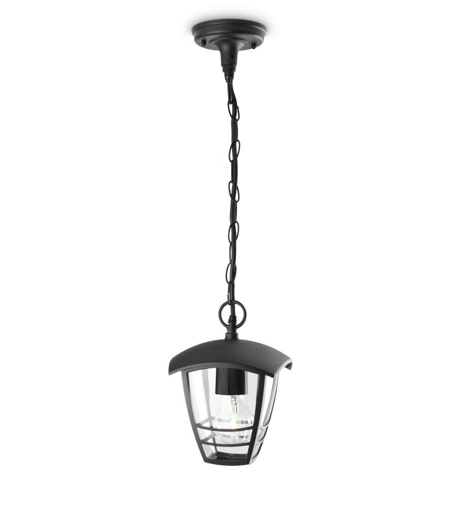 Led Creek Sospensione Lanterna Per Esterni, Nero - Philips
