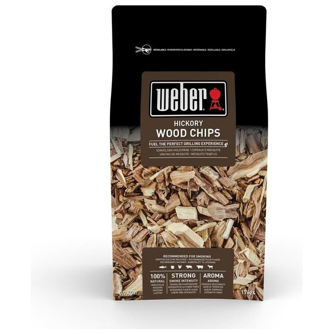Legna affumicatura Hickory (700gr) WOOD CHIPS 17624