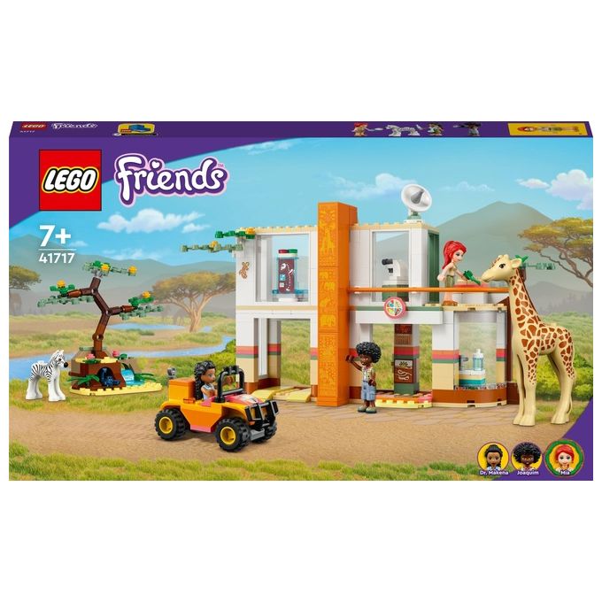 LEGO 41717 Friends Il Soccorso degli Animali di Mia Set da Costruzione con 430 Pezzi 3 Minifigure e Animali Giocattolo colore Multicolore LEGO 41717 Friends Il Soccorso degli Animali di Mia Set da Costruzione con 430 Pezzi 3 Minifigure e Animali Giocattolo colore Multicolore