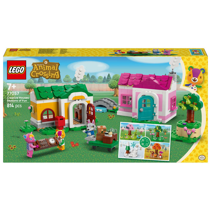 Lego 77057 Case Creative Le Quattro Stagioni Set Costruzioni con Minifigure 814 Pezzi Lego 77057 Case Creative Le Quattro Stagioni Set Costruzioni con Minifigure 814 Pezzi