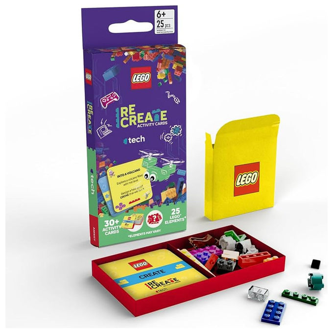 Lego 8027123961317 Espositore da Banco Vuoto Recreate Activity Cards S1
