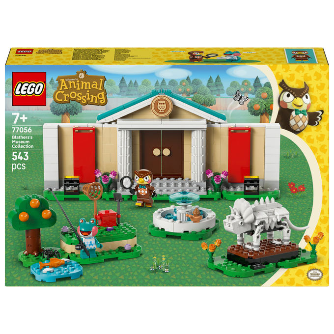 LEGO Animal Crossing (77056). La collezione del museo di Blatero