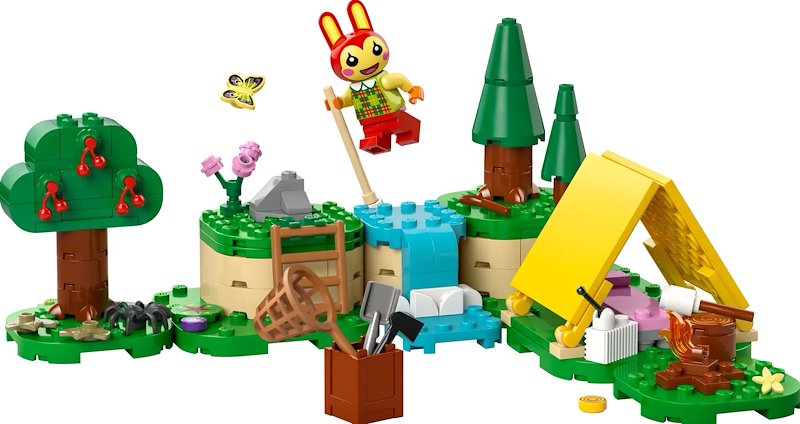 Lego - Animal Crossing Bonny In Campeggio 77047, Multicolore