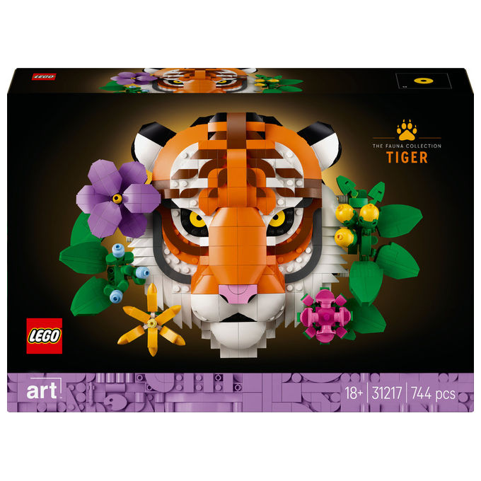 Lego - Art Collezione Animali – Tigre 31217, ,
