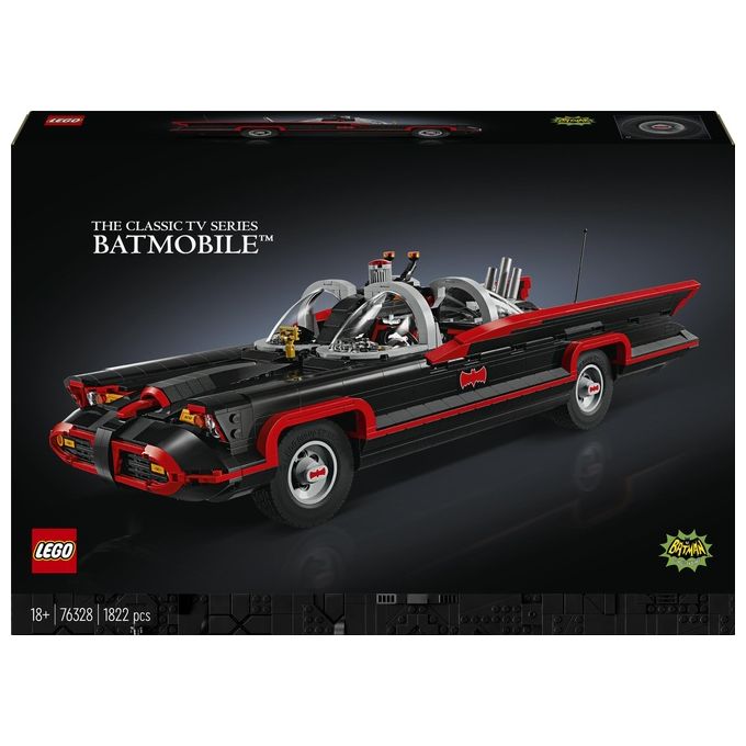 Lego - Batman: Batmobile Classic Tv Series - 76328, Multicolore