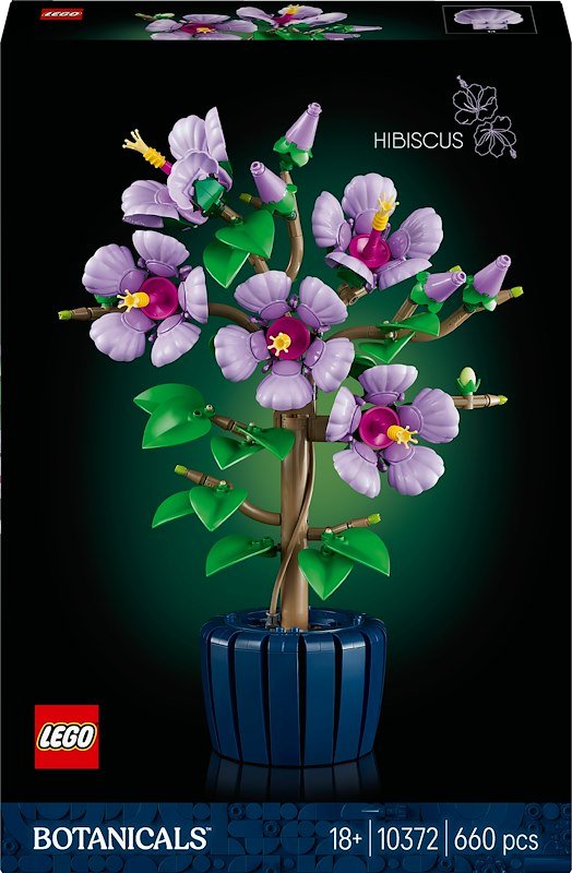 Lego - Botanicals Ibisco - 10372, Multicolore