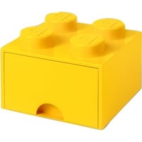 LEGO Cassetto mattoncino 4 giallo, Scatola di immagazzinaggio