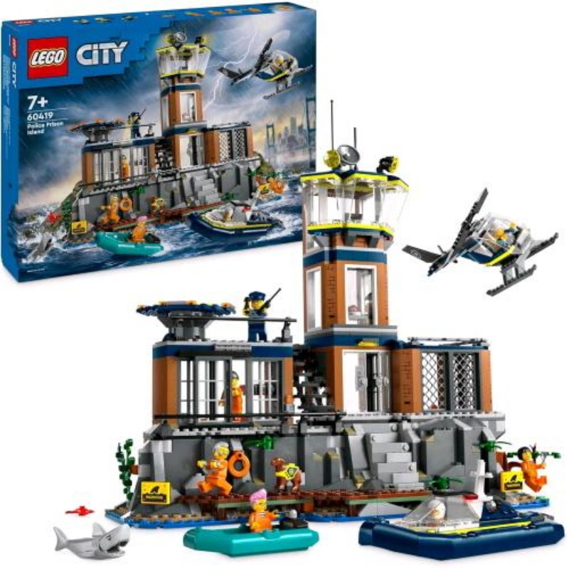 LEGO City (60419). Prigione sull’Isola della Polizia