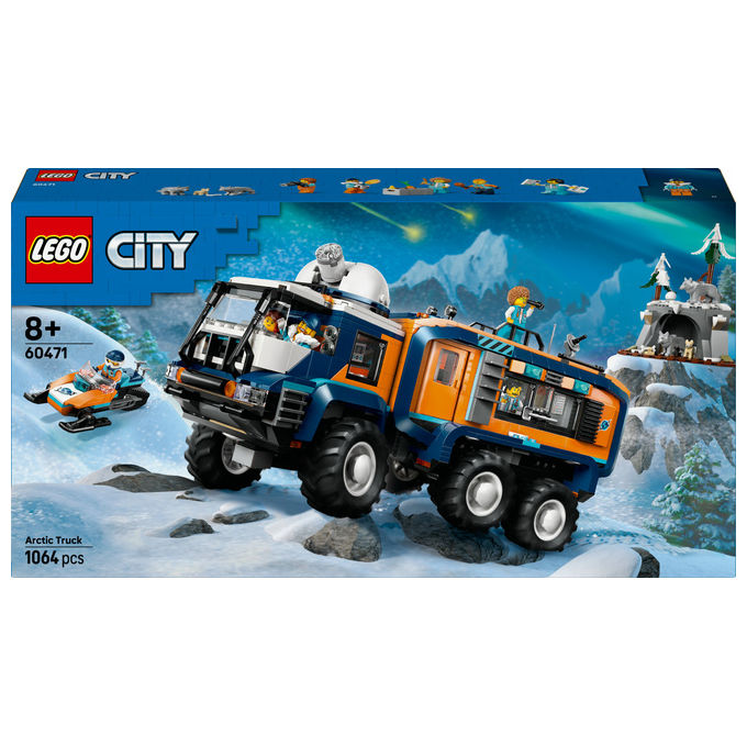 Lego - City Grande Camion Artico Con Laboratorio 60471, ,