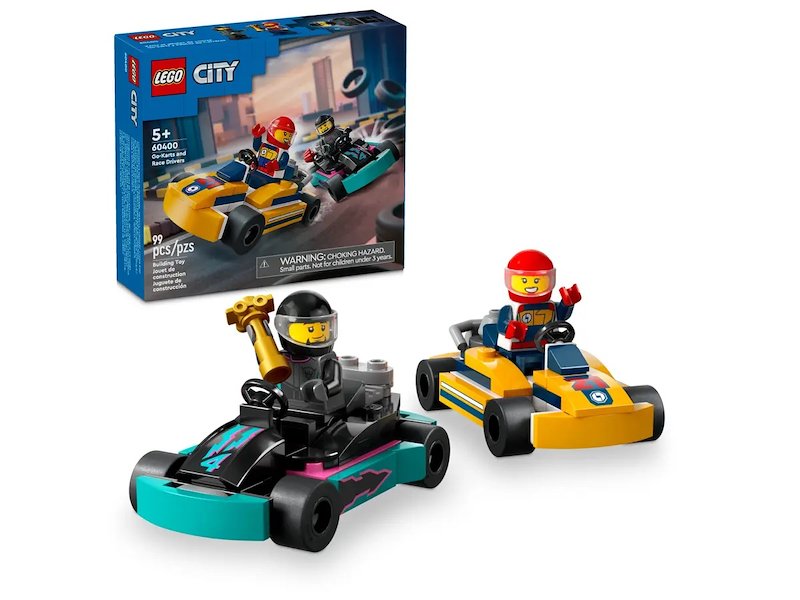 Lego - City Great Vehicles Go-kart E Piloti 60400