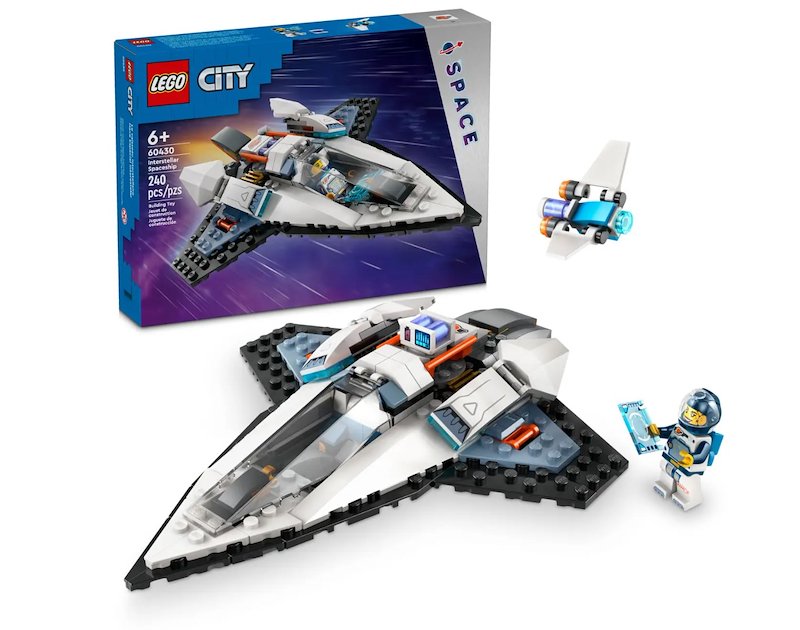 Lego - City Space Astronave Interstellare 60430, Multicolore