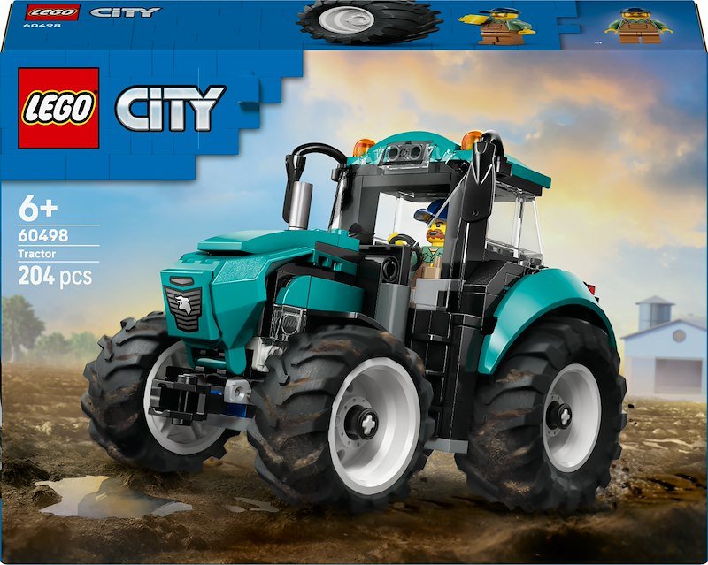 Lego - City Trattore - 60498-multicolore