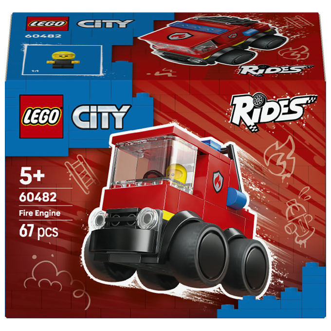 Lego - City Veicoli – Autopompa - 60482, Multicolore
