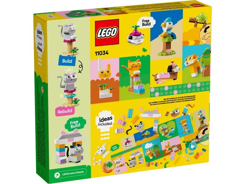 Lego® Classic 11034 - Animali domestici creativi