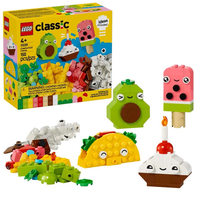 Lego - Classic Alimenti Creativi 11039, Multicolore