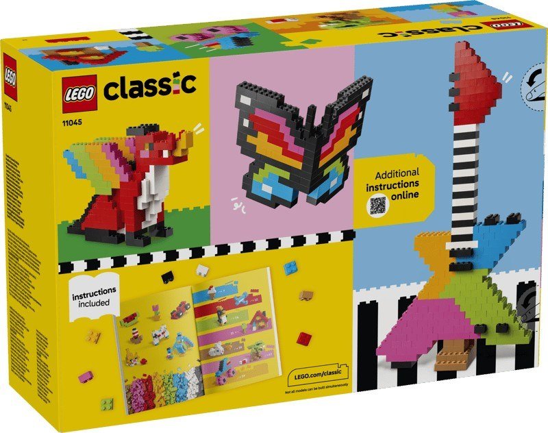 Lego - Classic Mattoncini Colorati Creativi - 11045, Multicolore