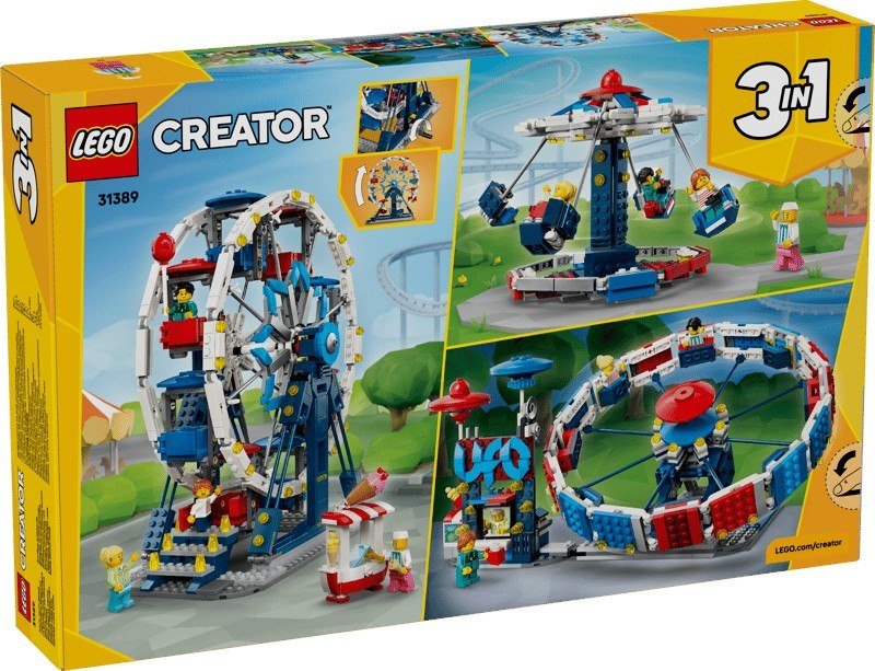 Lego - Creator 3in1 Iconica Ruota Panoramica - 31389, Multicolore