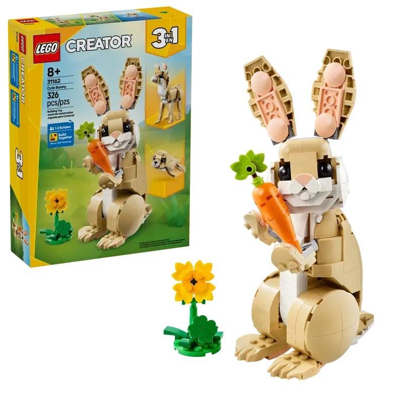 Lego - Creator Adorabile Coniglio 31162, Multicolore