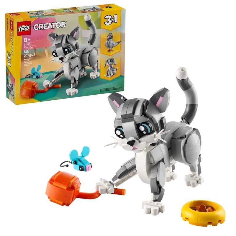 Lego - Creator Gatto Giocoso 31163, Multicolore