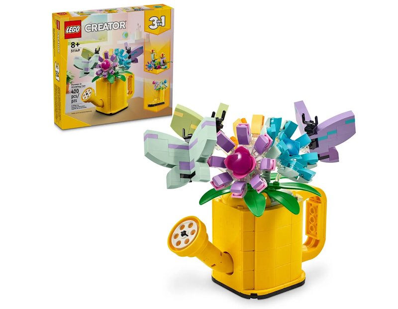 Lego - Creator Innaffiatoio Con Fiori 31149, Multicolore