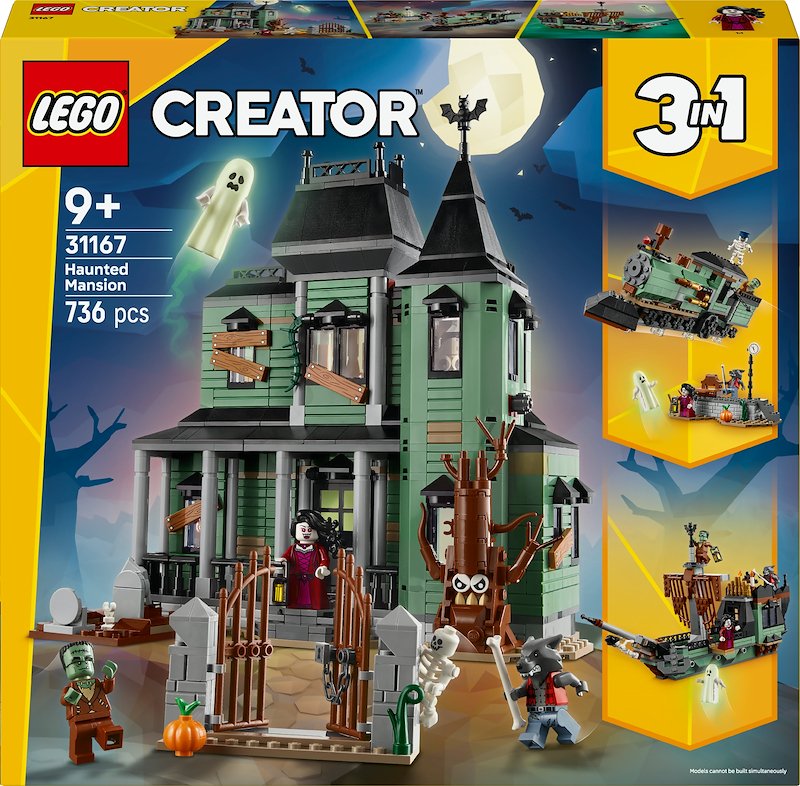 Lego - Creator Villa Spettrale 31167, ,
