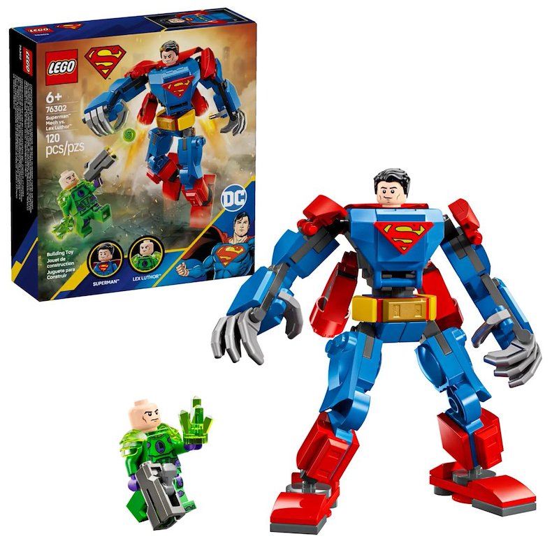 Lego® DC Mech di Superman™ contro Lex Luthor™ 76302