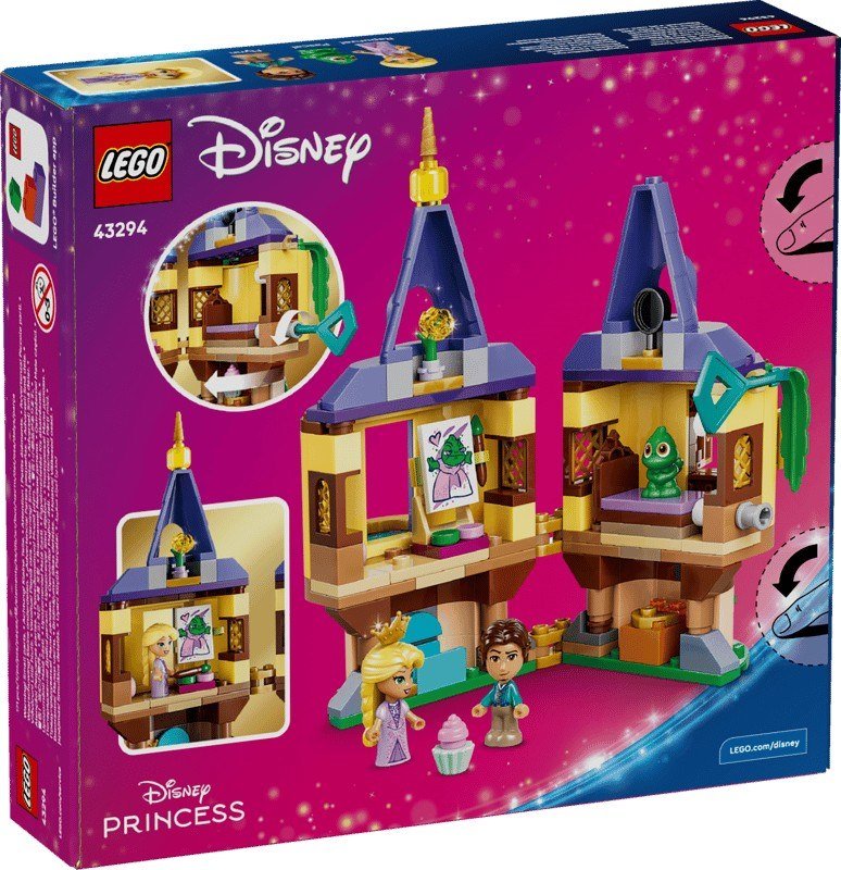 Lego - Disney La Mini-torre Di Rapunzel - 43294, Multicolore