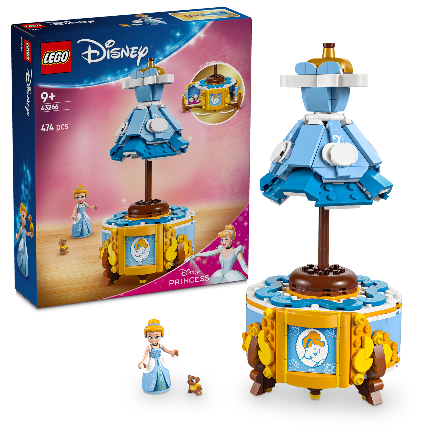 LEGO Disney Princess (43266). Abito di Cenerentola