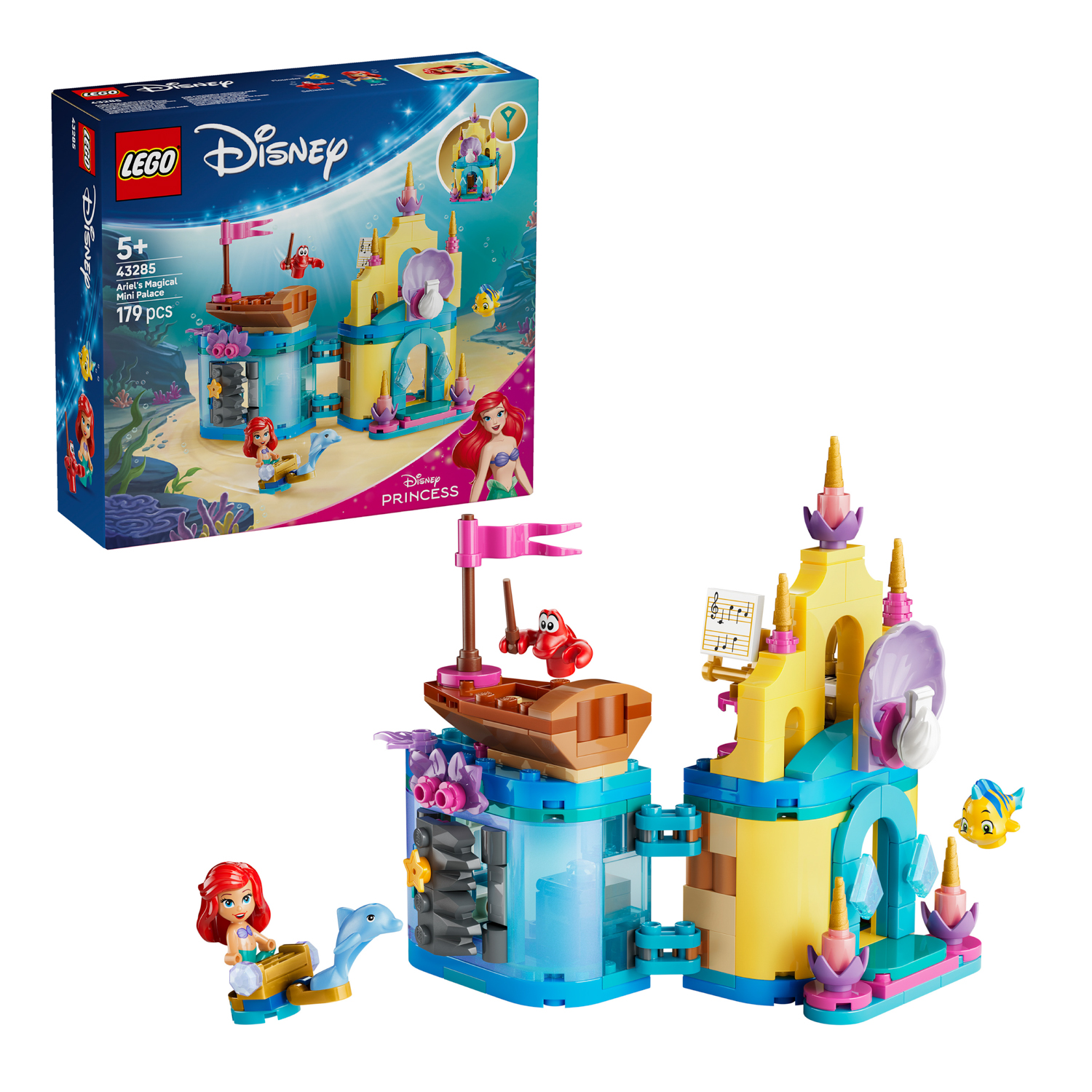 LEGO Disney Princess (43285). Il magico Mini-palazzo di Ariel