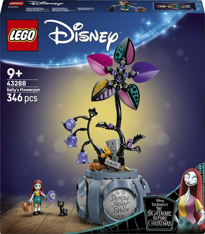 Lego - Disney Vaso Di Fiori Di Sally - 43288, Multicolore