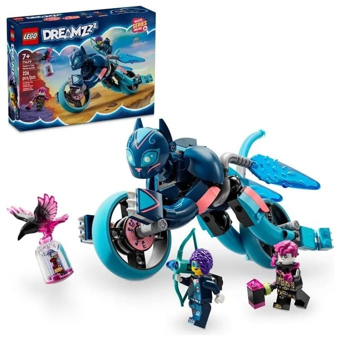 Lego - Dreamzzz La Moto-gatto Di Zoey 71479, Multicolore