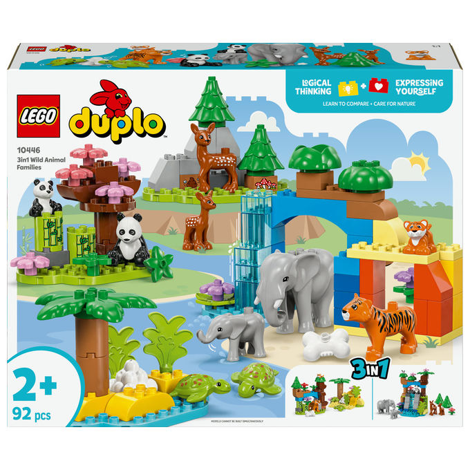 LEGO DUPLO (10446). Famiglie di Animali 3 in 1