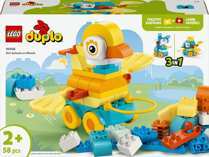 LEGO DUPLO (10448). Town Animali su ruote 3 in 1