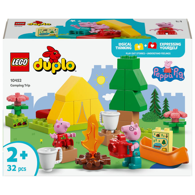 LEGO DUPLO (10452). Peppa Pig Gita in Campeggio con Papà
