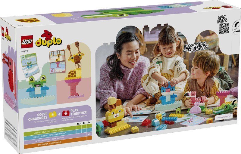 Lego - Duplo Gioco Di Costruzione Degli Animali - 10472, Multicolore