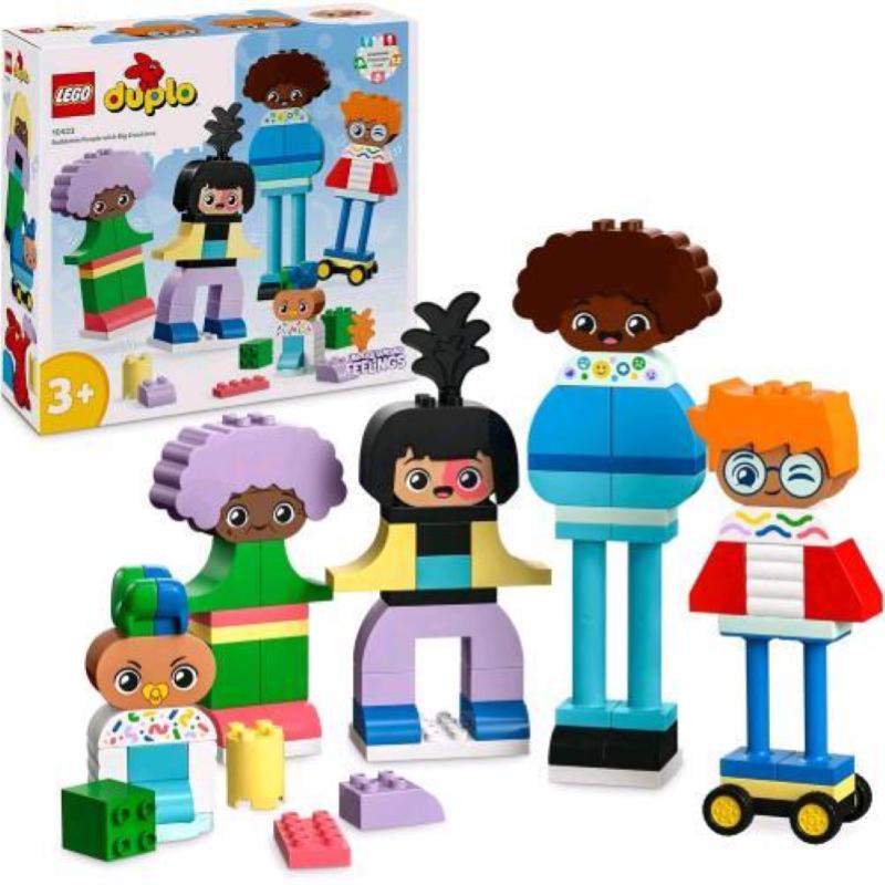 Lego - Duplo Persone Da Costruire E Grandi Emozioni 10423, Multicolore