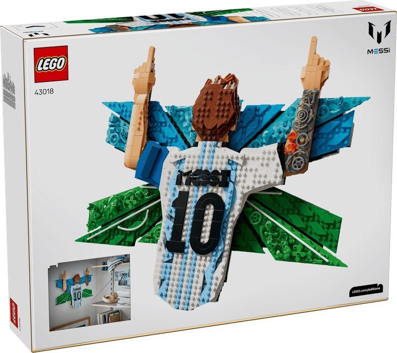 Lego - Editions Lionel Messi – Celebrazione - 43018, Multicolore