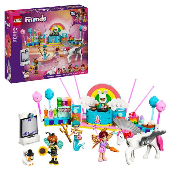 LEGO Friends (42661). Party in costume con unicorno e fatina