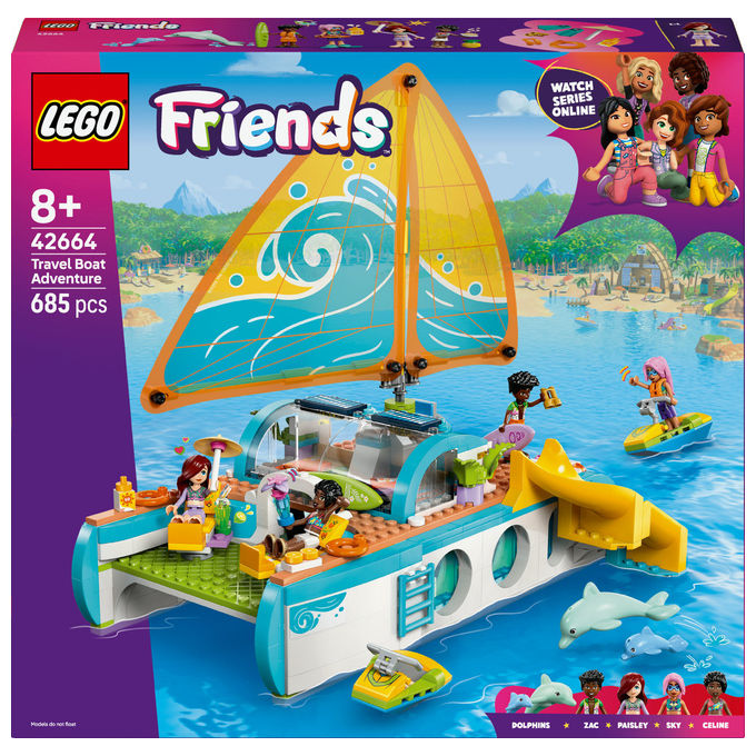 LEGO Friends (42664). Avventura sul catamarano