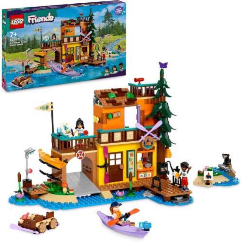 Lego - Friends Campo Avventura - Sport Acquatici 42626, Multicolore Lego - Friends Campo Avventura - Sport Acquatici 42626, Multicolore