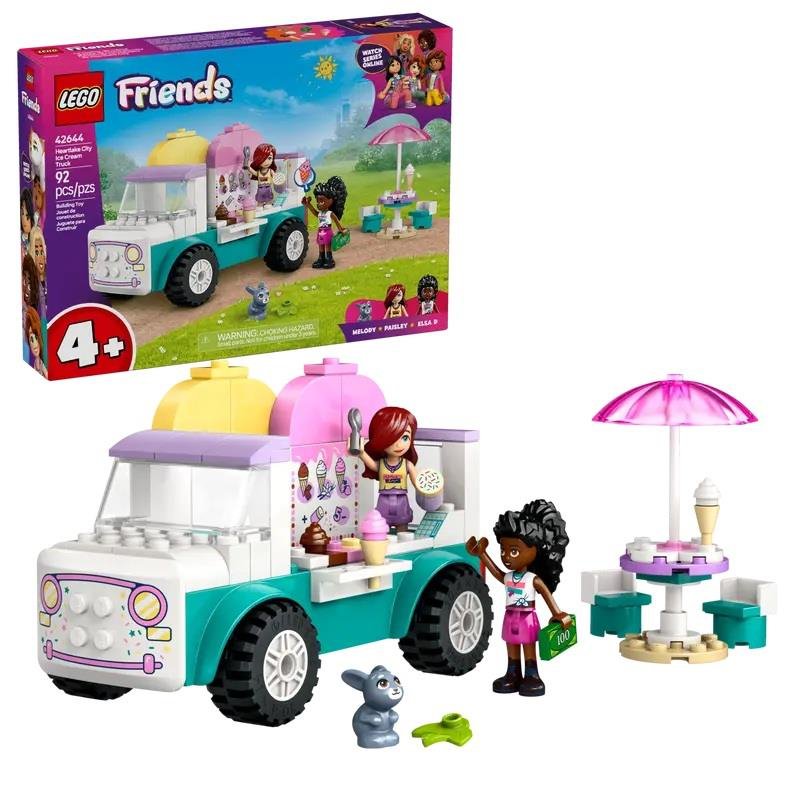 Lego - Friends Il Furgone Dei Gelati Heartlake City 42644, Multicolore