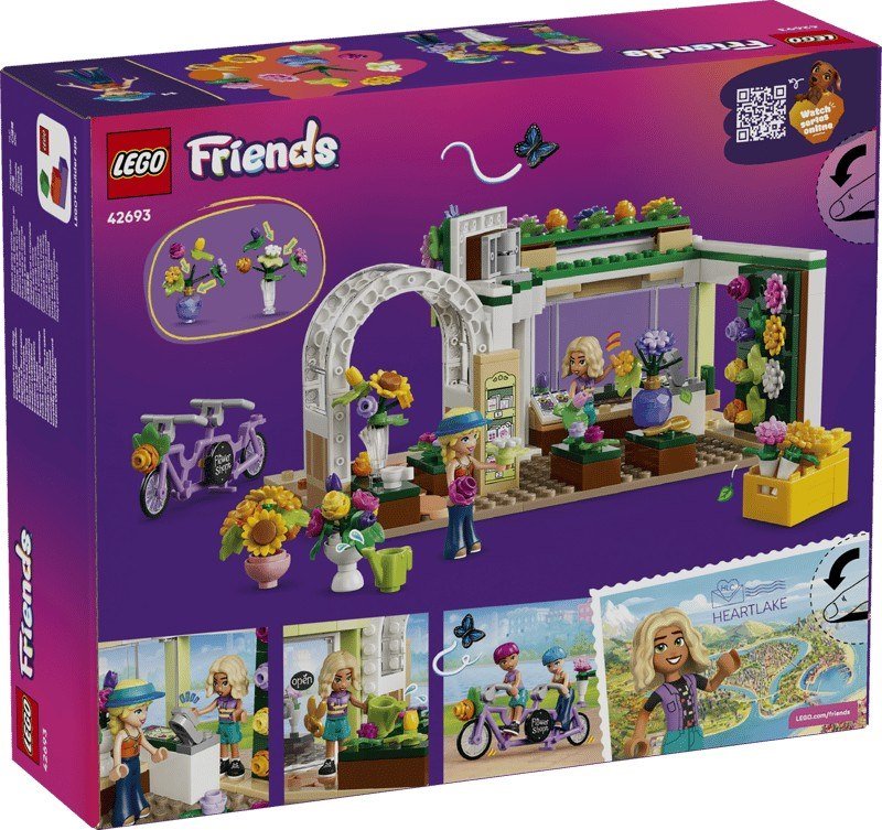 Lego - Friends Negozio Di Fiori Creativo - 42693, Multicolore