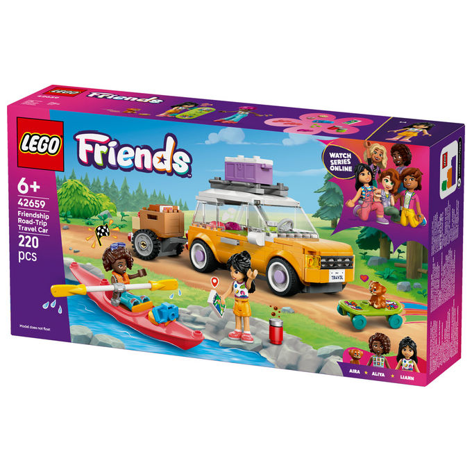 Lego - Friends Viaggio In Auto Con Il Cucciolo 42659, ,
